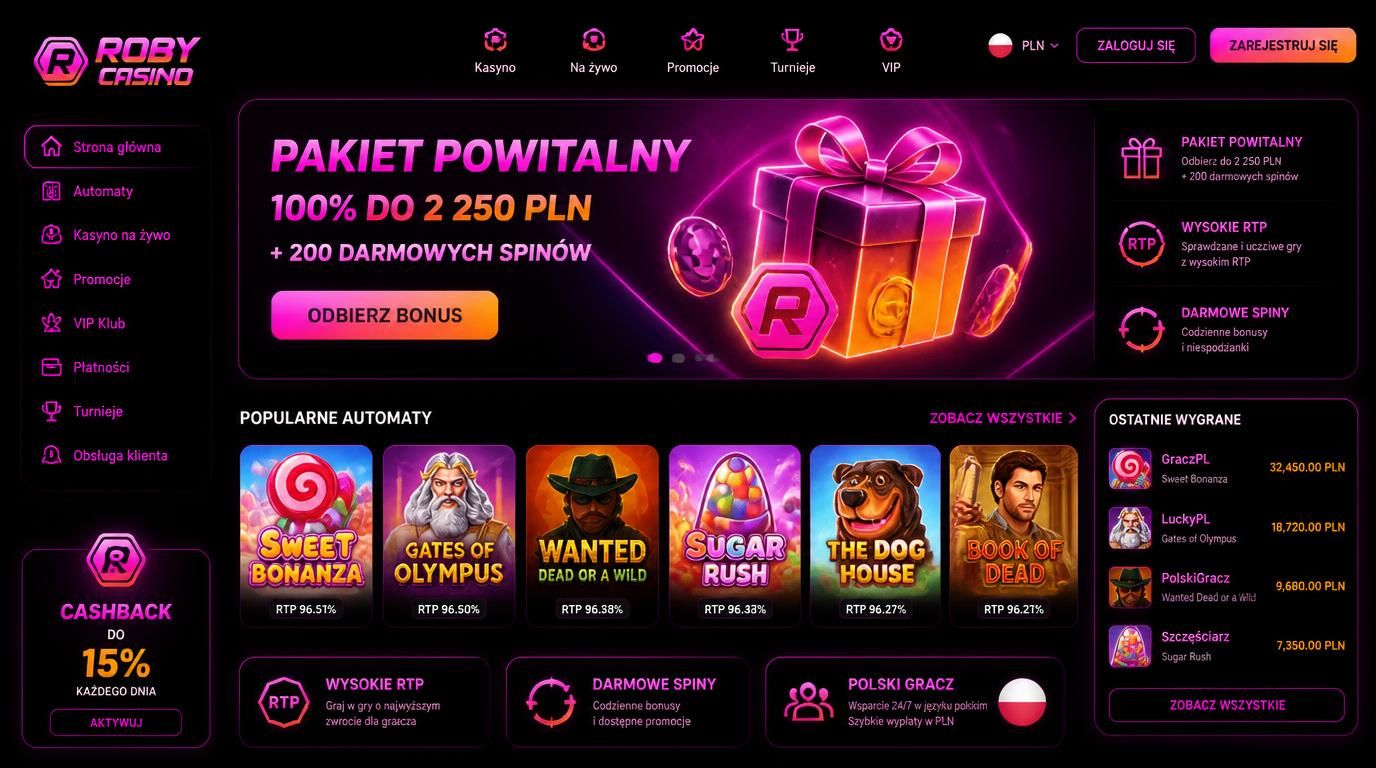 grafika przedstawiająca pakiet powitalny kasyna z darmowymi spinami i symbolami slotów
